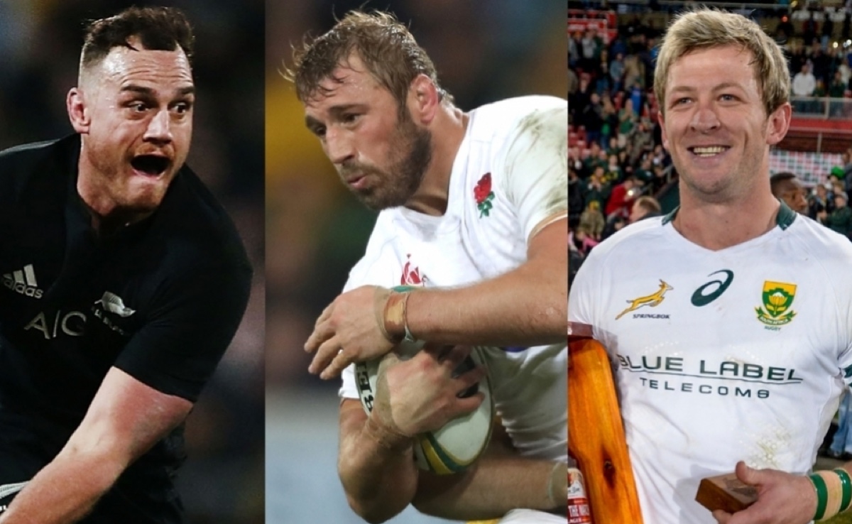 Israel Dagg, Chris Robshaw, Ruan Combrinck